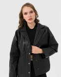 Nadiya Leather Jacket - image 1 of 6 in carousel